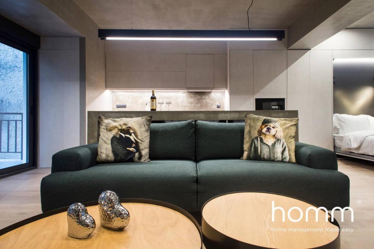 Unique Urban Homm Studio In Piraeus, Alkiviadou Lägenhet Exteriör bild