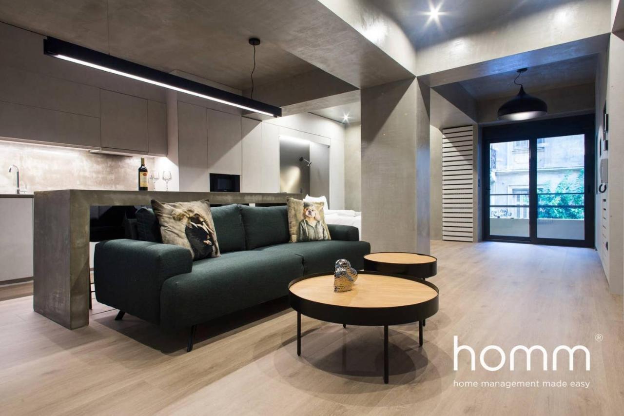 Unique Urban Homm Studio In Piraeus, Alkiviadou Lägenhet Exteriör bild