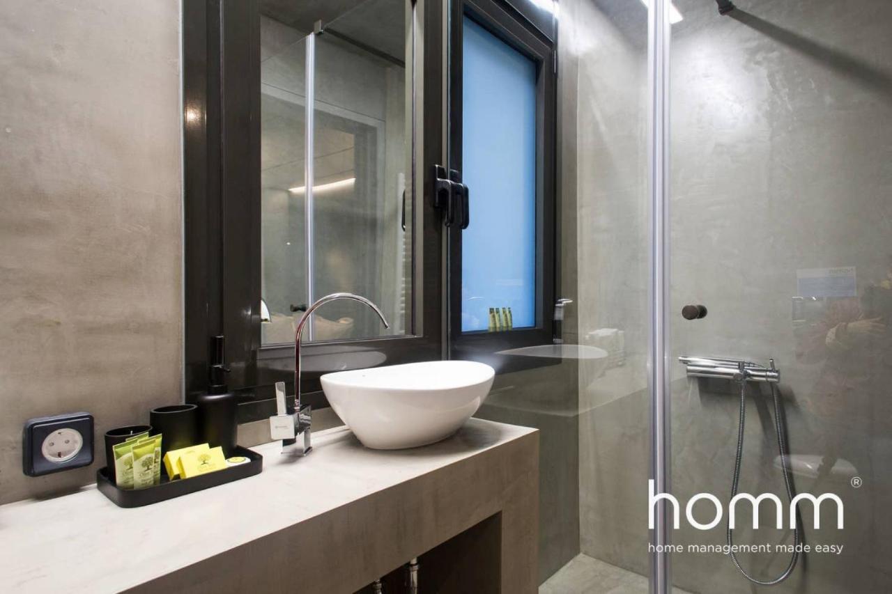 Unique Urban Homm Studio In Piraeus, Alkiviadou Lägenhet Exteriör bild