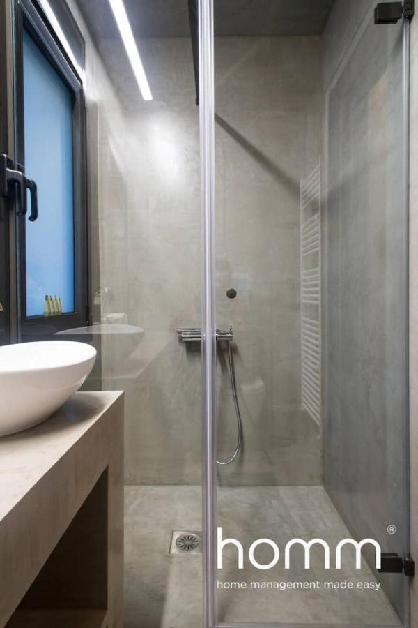 Unique Urban Homm Studio In Piraeus, Alkiviadou Lägenhet Exteriör bild