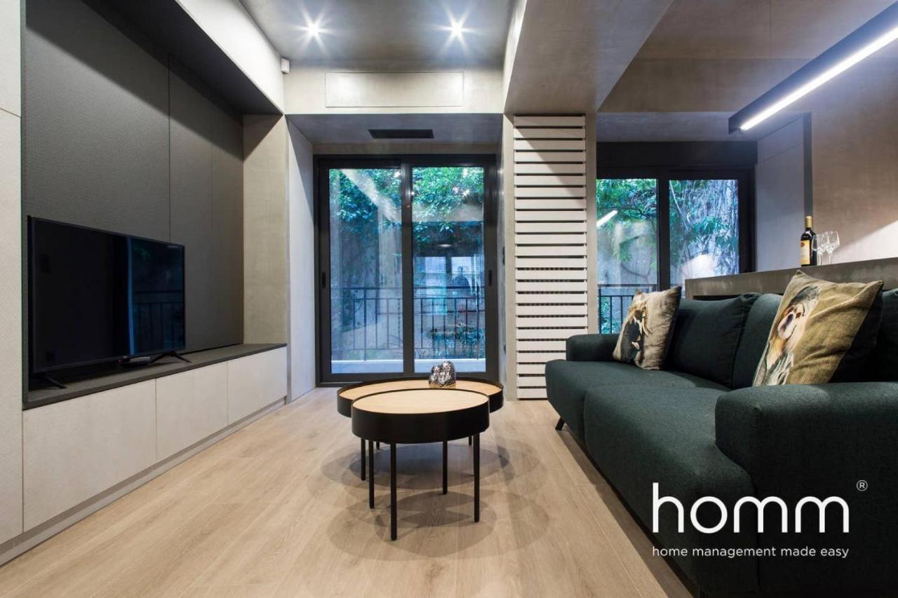 Unique Urban Homm Studio In Piraeus, Alkiviadou Lägenhet Exteriör bild